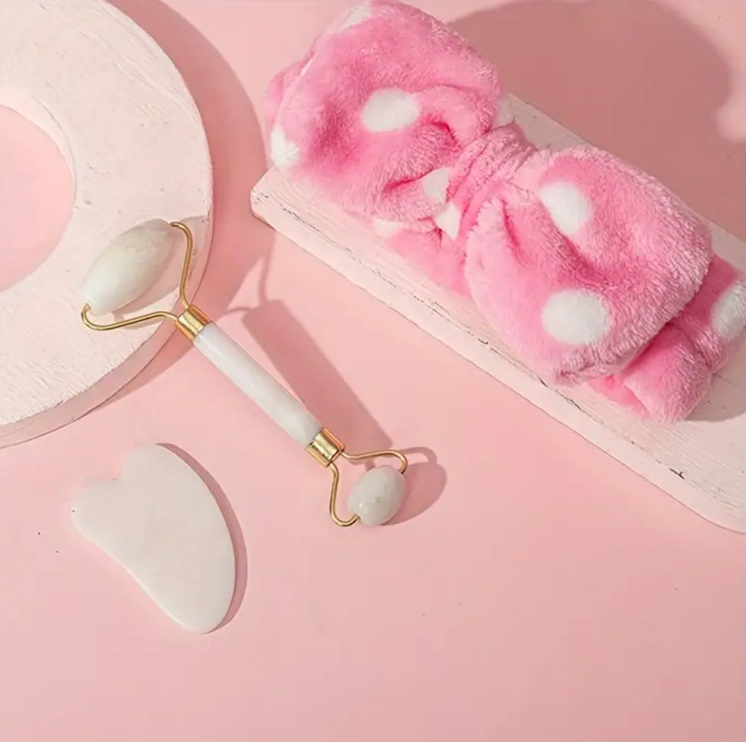 Kit de Massage Facial – Soin Relaxant & Éclat Naturel