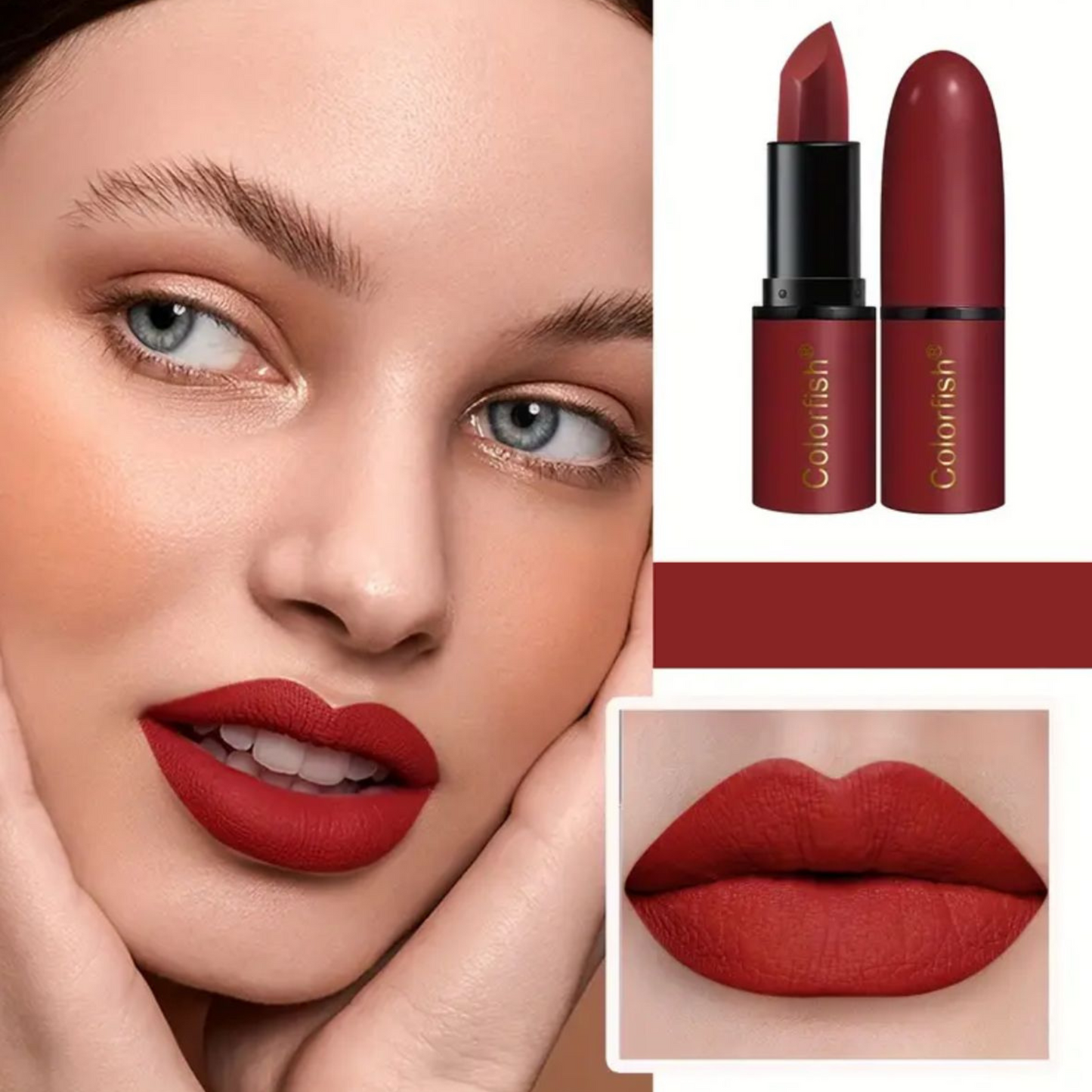 Rouge à Lèvres Matte – Élégance et Confort pour Vos Lèvres