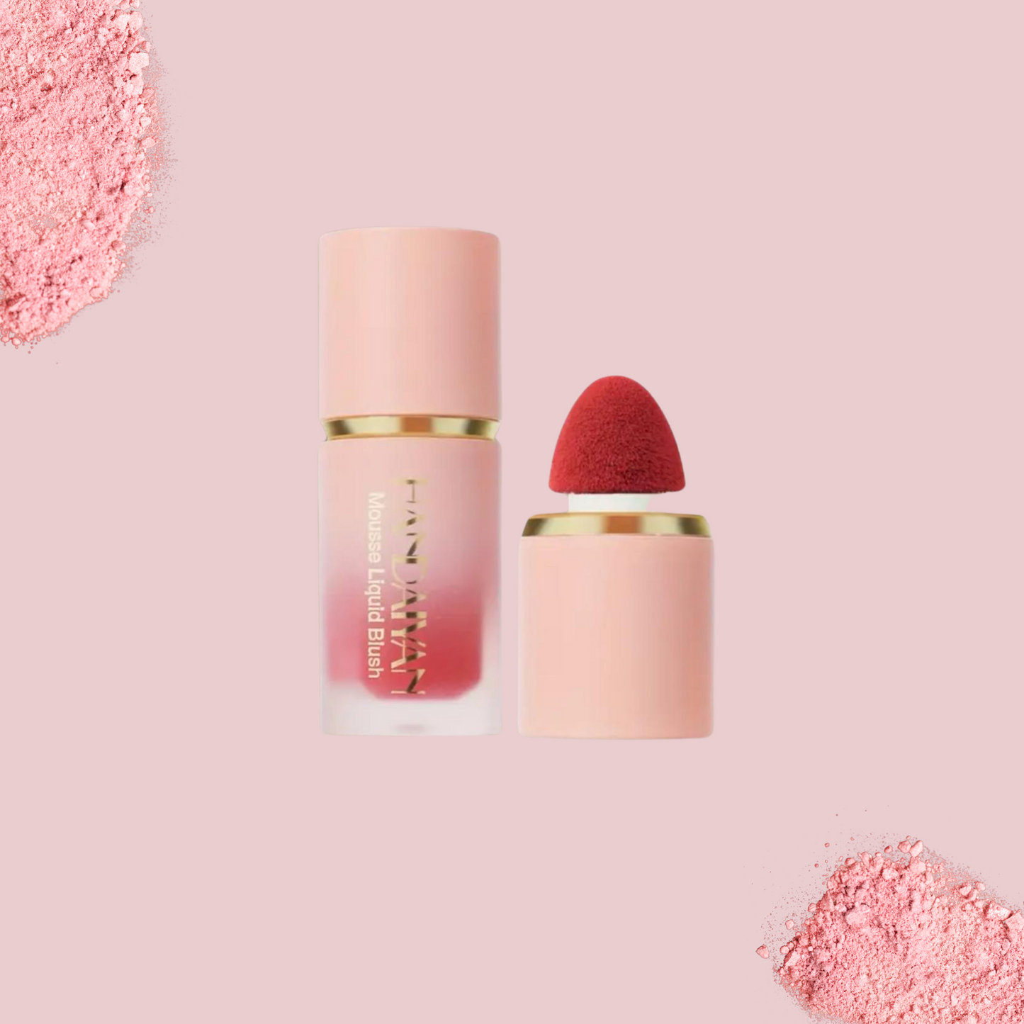 Blush Mousse Liquide Rosé – Teint Frais et Lumineux